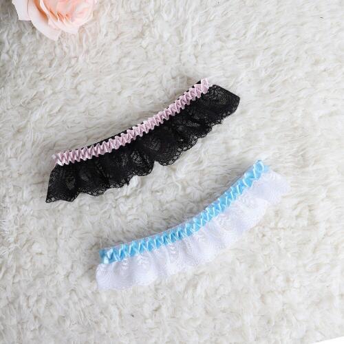 NEW Wedding Garter Dress Parts Sexy Garters For Women/Female/Bride/Girl Thigh Ring Bridal Leg Garter Leg Loop black white style