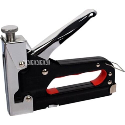 Manual Straight Nail Gun Staples Nail Gun Furniture Stapler For Wood Door Upholstery Framing Rivet Gun Nailers Rivet Tool 001