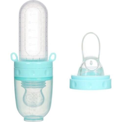 Silicone Nipple Baby Fruit Vegetable Feeder Rice Cereal Bottle Feeding Kids Child Cartoon Pacifier