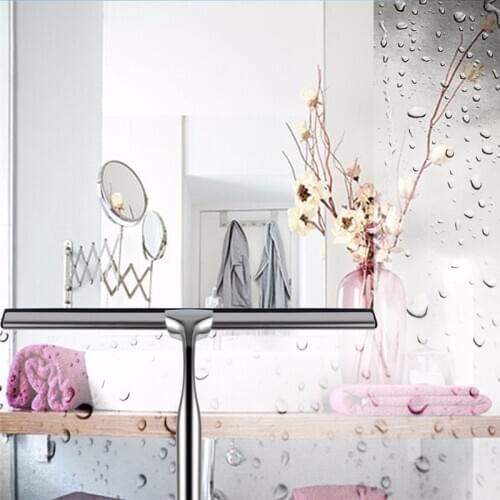 Glass Window Stainless Steel Squeegee Cleaner Car Wiper Suction Hook Removal Of Steam Cleaning Brush