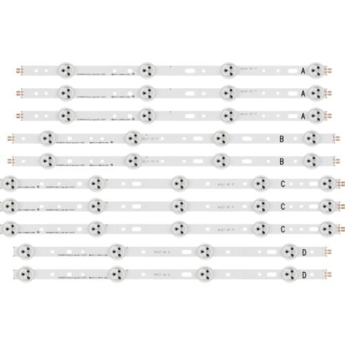 10 PCS New LED backlight strip for 40D1333B 40L1333B 40PFL3208T LTA400HM23 SVS400A79 A/B/D/C/D SVS400A73 LTA400HM23 40PFL3078/12