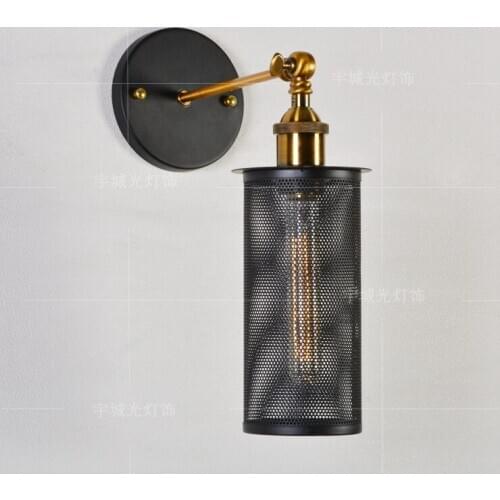 Nordice luminaria led iron corridor bedside living room luminaria de parede home deco