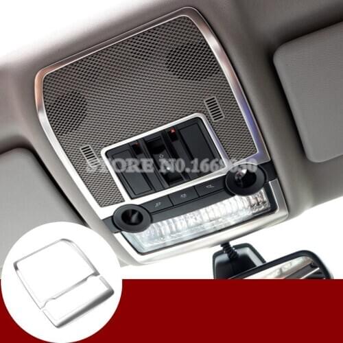 Interior Front Reading Light Lamp Cover Trim For BMW X6 E71 2008-2014 2pcs Car accesories interior Car Trim