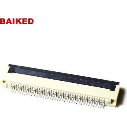 10Pcs FPC 40P Anschluss buchse FFC 0,5 MM Clamshell Bottom Kontakt Typ 40PIN The pick up high temperature resistance lead free