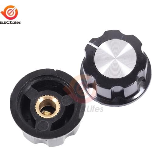 10Pcs Digital Potentiometer Knob MF-A01 MF-A02 MF-A03 MF-A04 6mm Dial Knob for WTH118/WX050 Rotary Switch DIY Kit