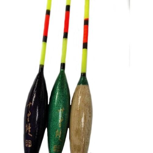 3 Pieces of Baer Fir Float Ice Fishing Float Crucian River Float Shallow Water Fishing Gear Fishing Accessories Fishing Bobber