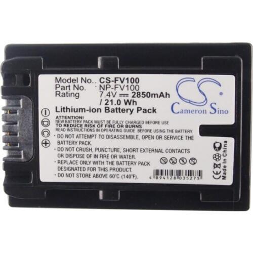 Cameron Sino 2850mAh battery for SONY DCR-SR100 DCR-SR300 DCR-SR60 DCR-SR62 DCR-SR68 DSLR-A230 DSLR-A330 E HDR-CX350VET