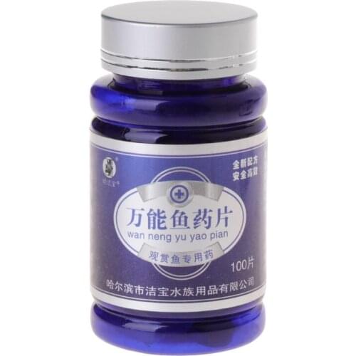 Aquarium Fungicide Medicine 100 Tablet Fish Tank Goldfish Tropical Multifunction