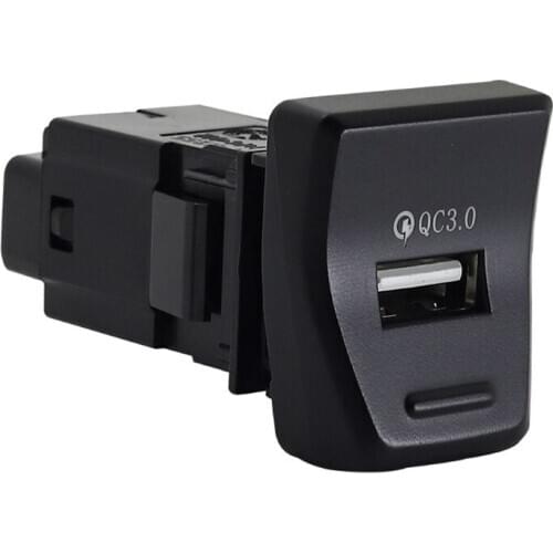 Central Control Position QC3.0 Car Charger Lossless Upgrade Car Phone Charger D7YA