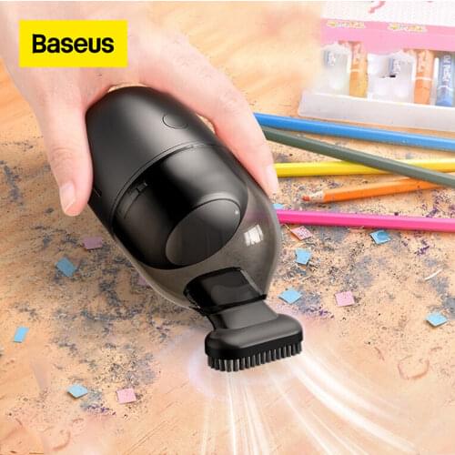 Baseus Wireless Mini Vacuum Cleaner 1000Pa Small Handheld Car Interior Desktop Dust Cleaning Tool Portable Car Vacuum Cleaner