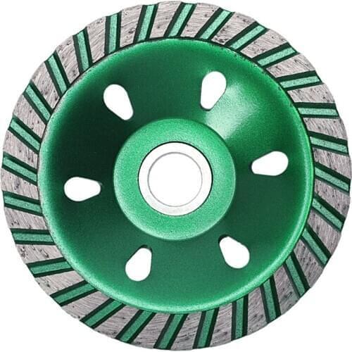 Hot 1Pc 4 Inch Concrete Diamond Wheel Green Diy Grinding Disc For Cutting Marble Granite Ceramic