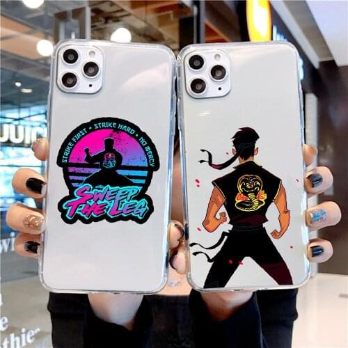 Cobra Kai snake TV Phone Case For Huawei Honor 6 7 8 9 10 10i 20 A C X Lite Pro Play transparent fashion cell cover luxury funda
