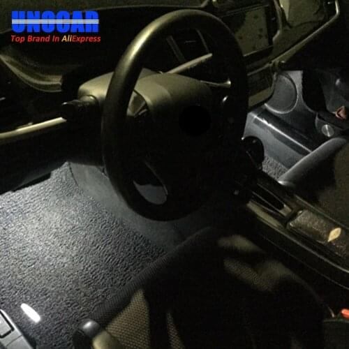 For Honda Crider 2013- 2018 generation footwell lamp is refitted in the car, and the footwell atmosphere lamp