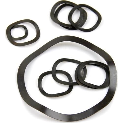 Three-Wave Gasket Kit-Wave Gasket Wave Washers Wave-Shape Spring Washer Elastic Gasket Ring 3-25