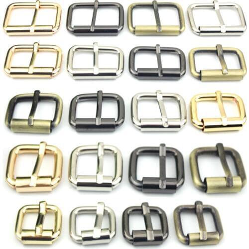5pcs/lot 14mm/20mm/26mm/32mm/38mm Metal Shoes Bags Slider Adjustable Belt Buckles Decoration DIY Accessory Sewing