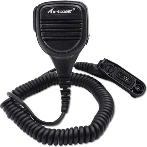 PMMN4024 Microphone Speaker Mic for Motorola Xir P8268 P8260 P8200 P8660 GP328D DP4400 DP4401 DP4800 Walkie Talkie Two Way Radio