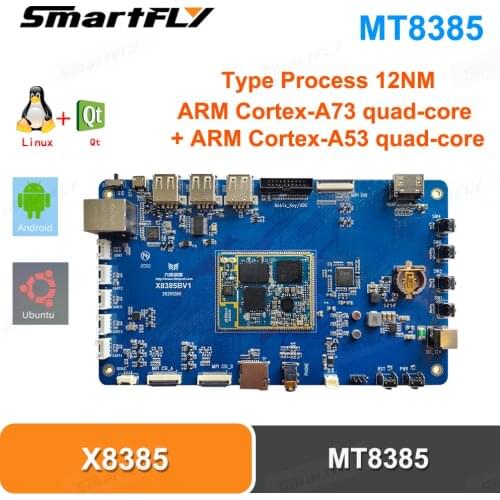 MT8385 I500 AIOT Demo Board SBC New Verson Octa-core More Power Than RK3399/ MT6762/ MT8768 Support Deep Learning, Machine