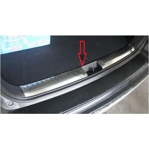 Stainless Inner Boot Cargo Lip Rear Bumper Protector for Toyota Highlander 09-13