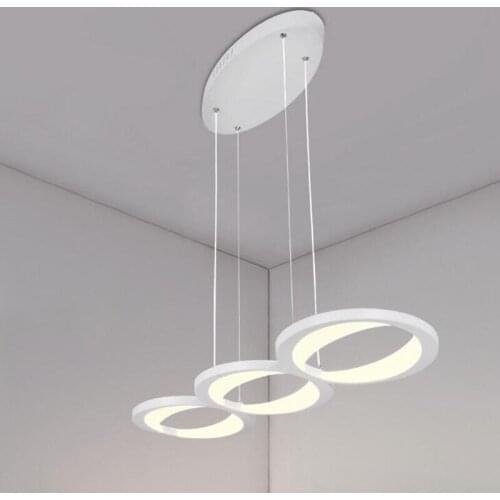 Shaped Acrylic Restaurant Chandelier LED Office Study Coffee Table Lamps Creative Personality led lighting fixture led lamps led