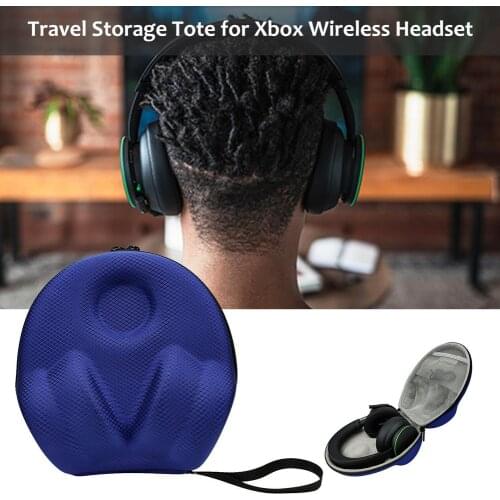 Shockproof Hard EVA Storage Bag For XBOX Wireless Headphone Headset Travel Carrying Case Waterproof Bag Carrying Case