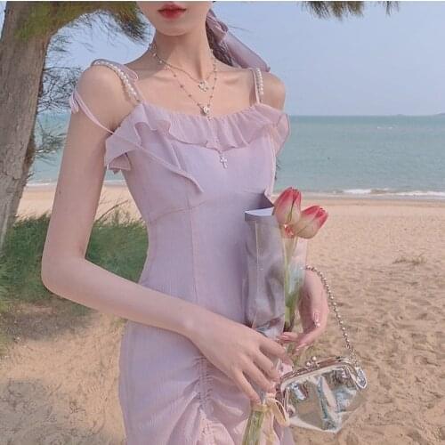 Ssimlar Pink Summer Dresses