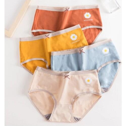 Woman underwear smoothie seamless briefs Bow Daisy briefs