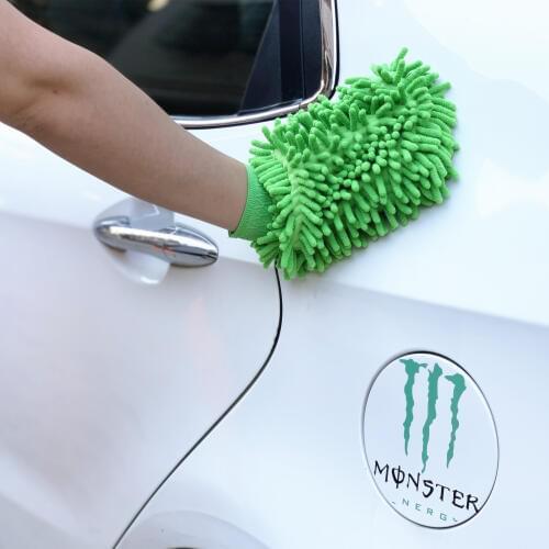 1pc Car Home Wash Gloves For DACIA SANDERO STEPWAY Dokker Logan Duster Lodgy