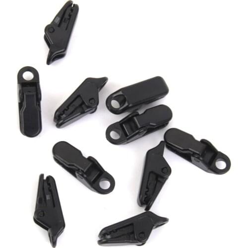 10 PCS Awning Camping Tent Clip Snap Hangers Tent Outdoor Camping Survival Tools Supplies Hiking Accessories Snap Hangers