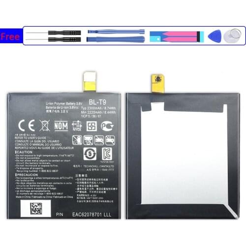 BL-T9 2220mAh Mobile Phone Battery For LG Optimus G Pro E980 Google Nexus 5 D821 D820 BLT9 BL T9 with Track Code
