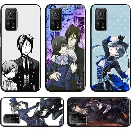 Black Butler Anime For Xiaomi Mi 10T Pro Mi Note 10 Lite Mi 11 Ultra Case For POCO M3 Pro F3 F2 X3 Pro Cover