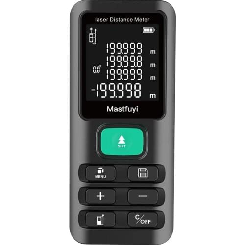 Digital rangefinder Angle Finder Laser distance meter measuring tape Laser Tape Measure Electronic Goniometer