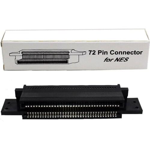 72 Pin Connector Game Cartridge Adapter for NES Gamepad Repair Parts
