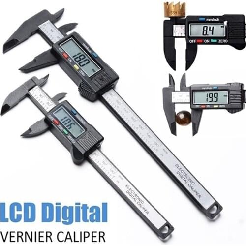 Electronic LCD Digital Vernier Caliper Mess chie ber Micrometer Gauge Digital Caliper Measuring Tool