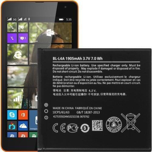 BL-L4A Battery For Nokia Lumia 830 RM-983 Battery Replacement Repair Part