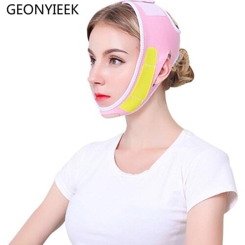 Face Lift Tools Thin Face Bandage Mask Slimming Belt Facial Thin Masseter Double Chin Skin Belt Women Anti Cellulite