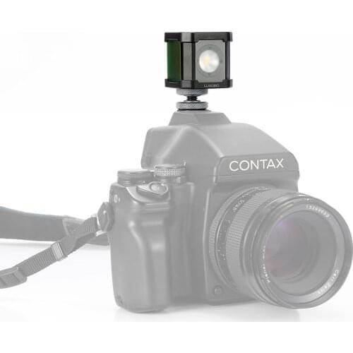 Luxceo P4 Waterproof Fill Light for Gopro Action Camera IP68 Underwater Dive 30m Universal Mini Video Light for DSLR Camera