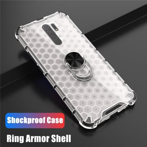 Magnet Ring Case For Redmi Note 9 8 Pro 9S 8T 7 9A 9C 8A Anti Shock Impact Cover Case For Xiaomi Mi 9T Note 10 Pro 9 A3 Lite