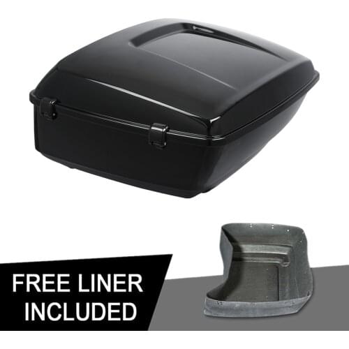 Motorcycle King Pack Trunk Black Latches For Harley Tour Pak Touring Road Street Glide Electra Glide Ultra Limited 2014-2021