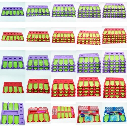 Diamond Painting Cross stitch Accessory Tool Tray Plate storage Foam Tray Diamond Mosaic Combination Set DIY Embroidery Gift