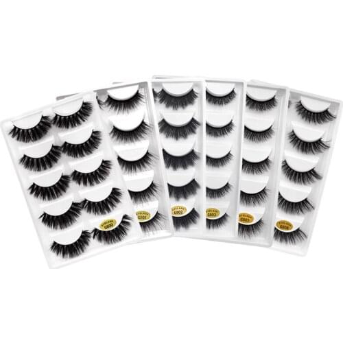 3D lashes mink eyelashes natural long lashes eyelashes makeup full strip lashes for make up mink cilios maquiagem faux cils