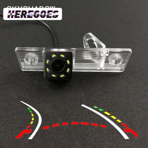 Fisheye 8 12 led dynamic Wireless Car CCD Night Vision Rear Camera For Chevrolet Cruze Captiva Sport 2008 2009 2010 2011-2014