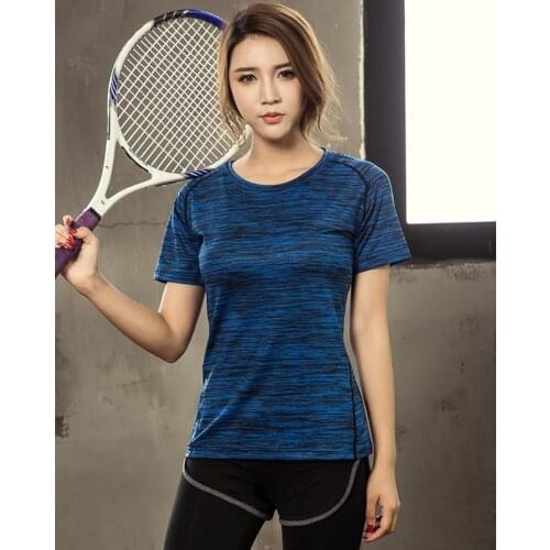 Sport T-Shirts Women Summer Short Female Tshirts O-Neck Raglan Sleeve Plus Size 4XL Running Tees shirt Lady Home Dress