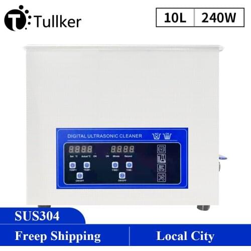 10L Ultrasonic Cleaner Tank Glassware Engine Block Dust Remove Ultrason Washer