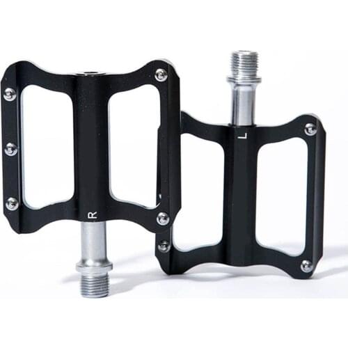 1 Pair Flat Bike Pedals MTB Mountain Road Bearings Bicycle Pedals Anti-slip Ultralight Wide Platform Pedales Cycling Accessories
