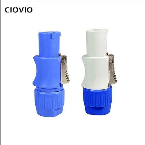 1pc PowerCon Connector NAC3FCA 20A AC Cable Speak-ON Connector 250V Powercon 3 pin Speaker Chassis Adapter powercon male plug