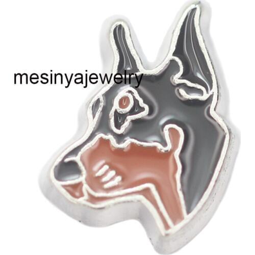 10pcs DOG Custom Floating Charms For Glass Locket