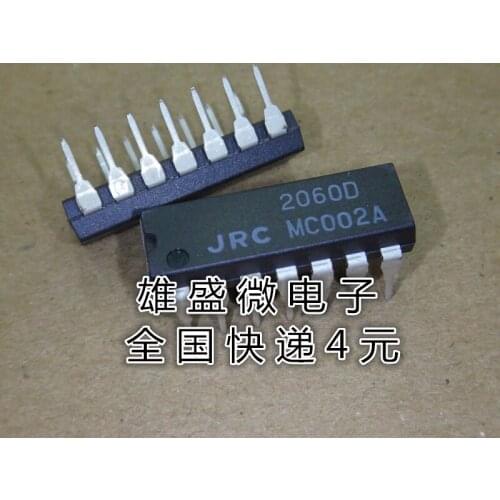 100% Original New In Stock JRC 2060D NJM2060D DIP14 DIP-14