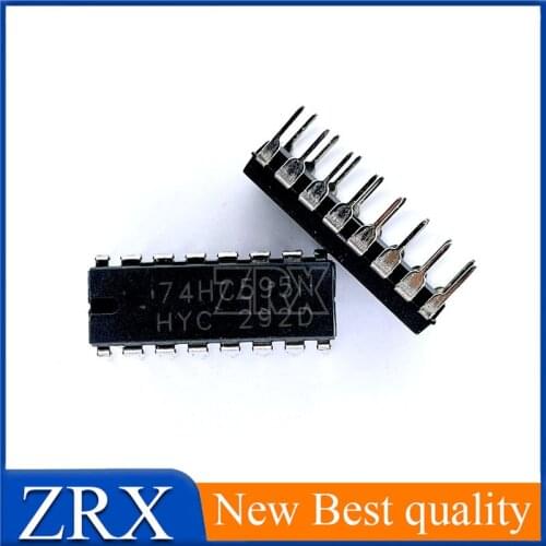 5Pcs/Lot Brand new original imported 74HC595 74HC595N SN74HC595N direct plug-in DIP16