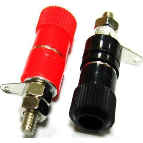 Free Shipping 100pcs/lot JS-910B 4mm Binding Post Banana Jack Terminals Terminal Block