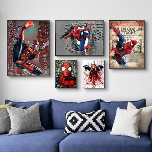 DIY 5D Disney Diamond Painting Marvel Spiderman Embroidery Diamond Mosaic Cross Stitch Kits Home Decor Wall Art